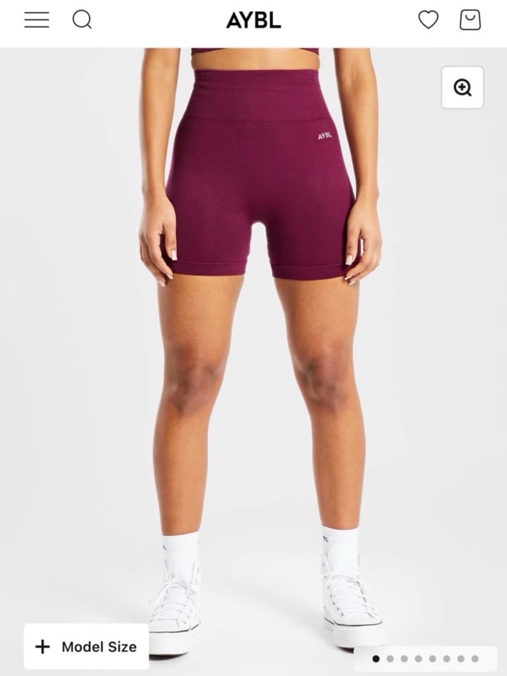 AYBL Purple Wine V2 Balance Shorts